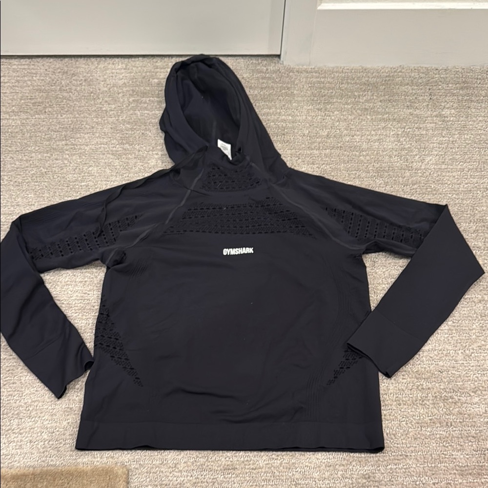 NWOT Gymshark Black Hoodie Small
